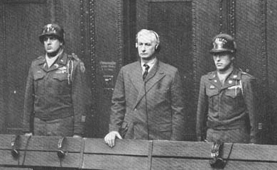 Die Urteilsverkndung gegen Flick beim Nrnberger Tribunal 1947